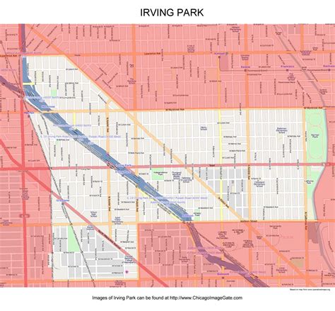 Irving Park Chicago Map - Brigid Theodora