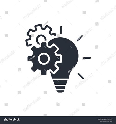 Innovation Icon Vectoreditable Strokelinear Style Sign Stock Vector