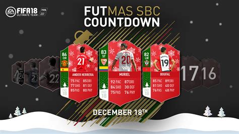 What Is FUTmas FIFA 18 S Christmas SBC Blowout Explained Futhead News