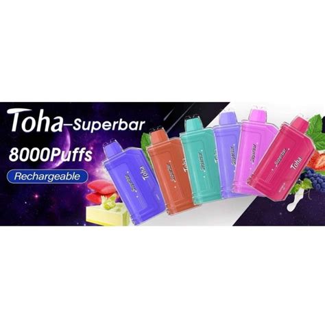 TOHA Superbar 8000 PUFFS Lazada PH