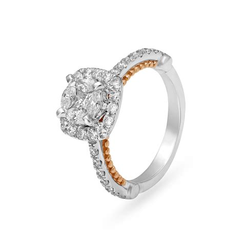 Buy Winsome Whispers Diamond Ring At Best Price Tanishq Us