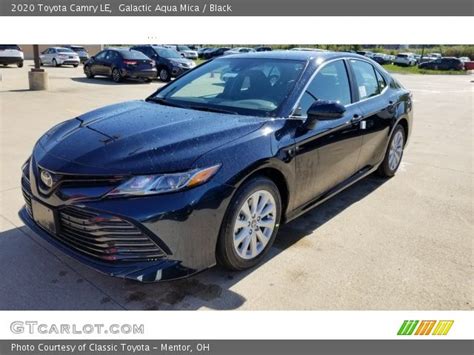 Galactic Aqua Mica 2020 Toyota Camry Le Black Interior Gtcarlot