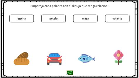 Relacionar Imagenes Con Palabras Conciencia Semantica Relacionar