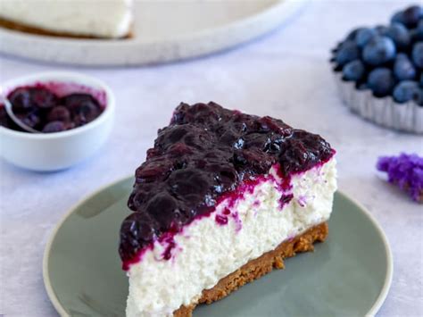 Cheesecake Aux Myrtilles Recette Par Perle En Sucre