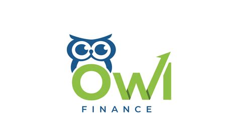 owl finance logo design template  templatemonster