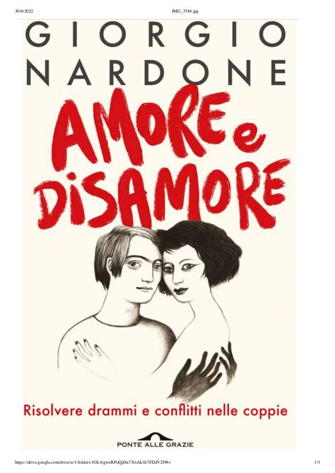 Amore E Disamore 2022 Di Giorgio Nardone Recensione Del Libro