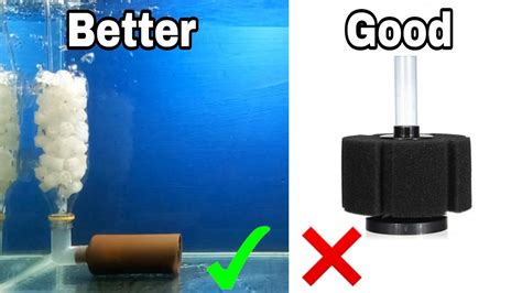 Aerator Biofoam Filter Diy Diy Aquarium Filter Aquarium Filter With