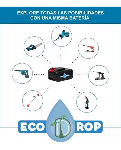 Sopladora De Hojas A Bater A La Mas Potente Ecodrop En Venta En Tres