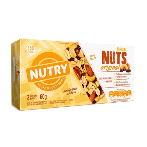 Barra De Nuts Original NUTRY