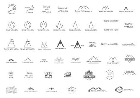 Travel with Metta Logo Design on Behance