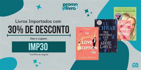 Promo De Livro On Twitter Cupom Amazon IMPORTADO 30 DE