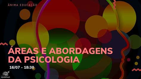 Reas E Abordagens Da Psicologia Sympla