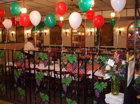 Italian Theme Party Decoration Ideas Party Themes Italian Party