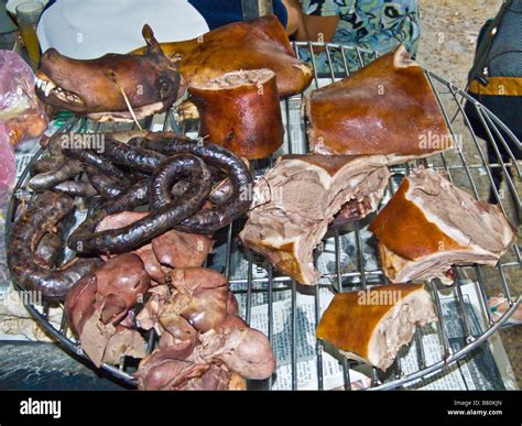 Selection of dog meat for sale at market in Hanoi Old Quarter Vietnam Stock Photo: 22143037 - Alamy