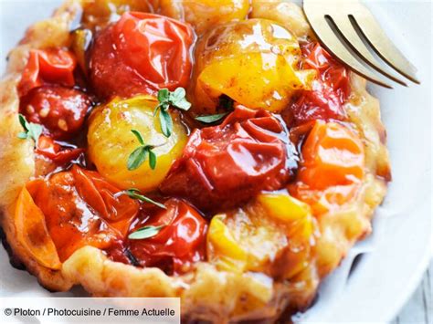 Tartelettes Tatin aux tomates cerises confites rapide découvrez les