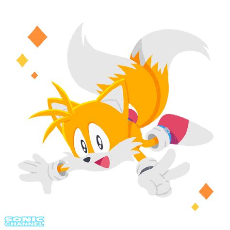 Yui Karasuno's latest official Sonic Channel artwork of Tails! : r