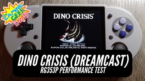 Anbernic Rg P Performance Test Dino Crisis Dreamcast Youtube