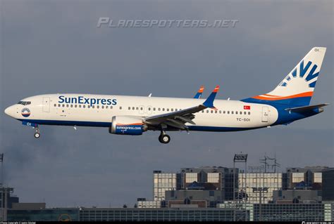 Tc Soi Sunexpress Boeing Max Photo By Justin St Ckel Id