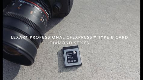 Lexar® Professional Cfexpress™ Type B Card Diamond Series Youtube