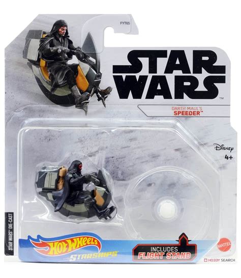 Mattel HOT WHEELS STAR WARS STARSHIPS Darth Maul s Speeder ARKHAM CAFÉ COOP