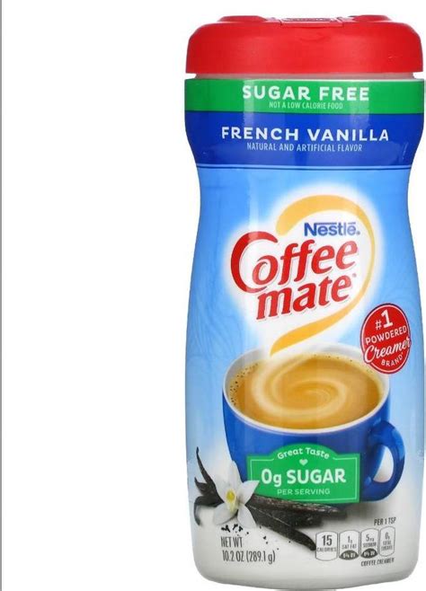 Nestle Coffee Mate Sugar Free French Vanilla 286g • Pris