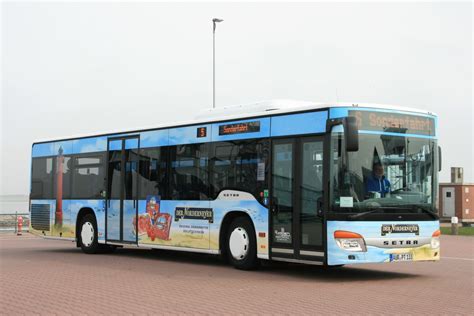 Setra S Nf Tjaden Aur Pt Norderney Hafen Bus