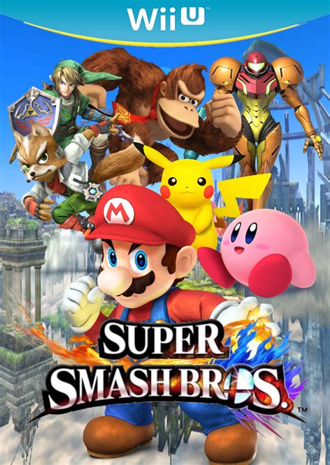 Super Smash Bros 4 Wii U Boxart By Silverdahedgehog06 On Deviantart