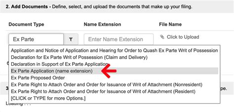 File An Ex Parte In The Los Angeles Civil Court