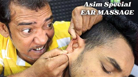 Asim Barber Cracking Compilation Live Head Massage Ear Massage