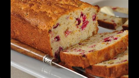 Cranberry Bread Recipe Demonstration Youtube