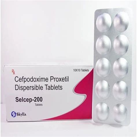 Selcep Cefpodoxime Proxetil Dispersible Tablets Manufacturer Skylla