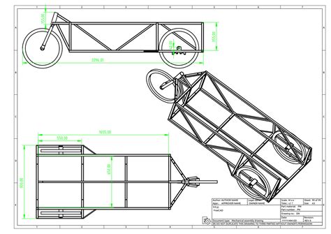 Remorque vélo 3 roues charrette VéloArtisanal