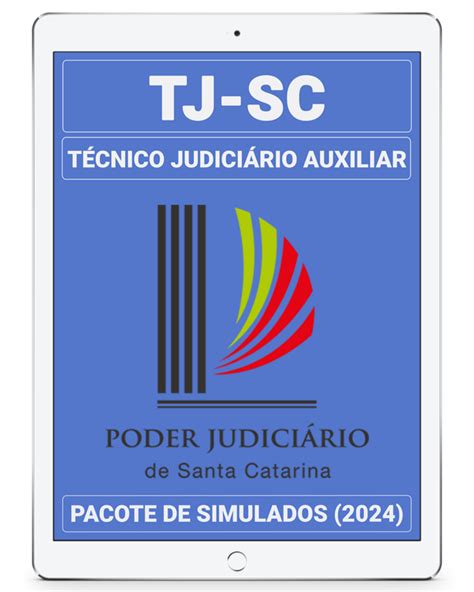 Simulados In Ditos Tj Sc T Cnico Judici Rio Auxiliar