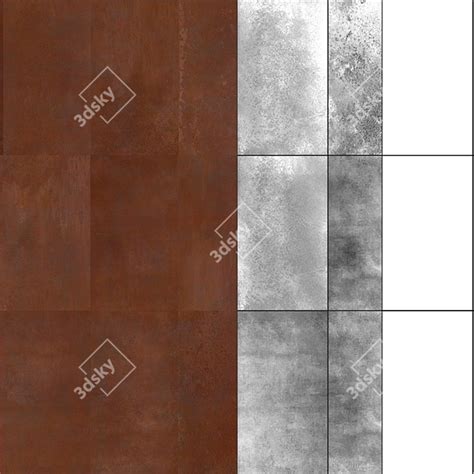 Seamless Corten Steel Texture D Model Dskymodels Org