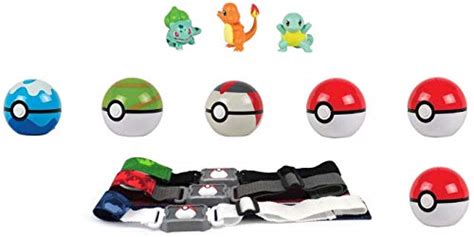 Genra Pokemon Clip N Go Pok Mon Master Pok Ball Set X Belts X