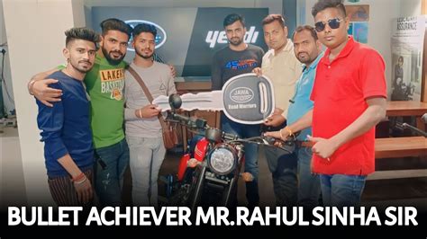 Royal Health India Bullet Bike Achiever Mr Rahul Sinha Sir In