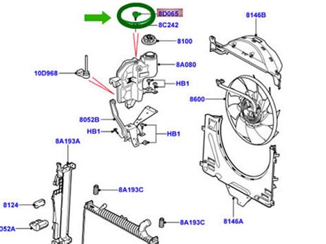 Genuine Land Rover Expansion Tank Valve Bleed Range Rover