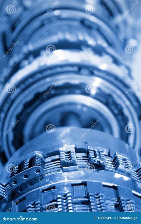 Automobile Transmission Gear Shafts Stock Photo CartoonDealer