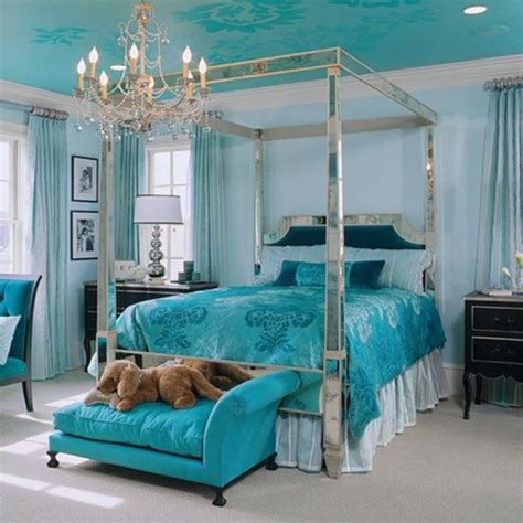 20+ Aqua Bedroom Ideas 2018 | Decor Or Design