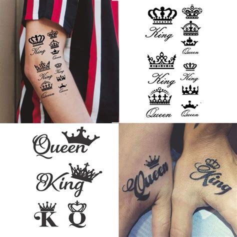 Aggregate More Than King And Queen Tattoos Cards Super Hot Vova