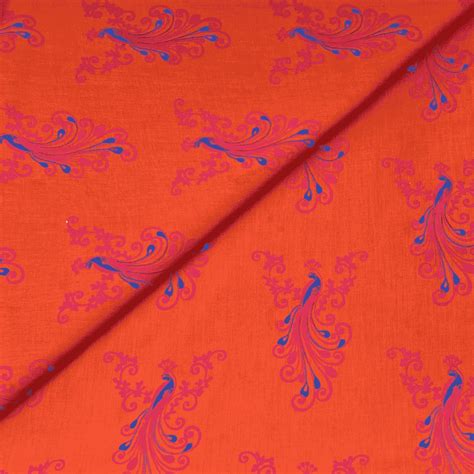 Cambric Cotton Block Print D161 TheKapra