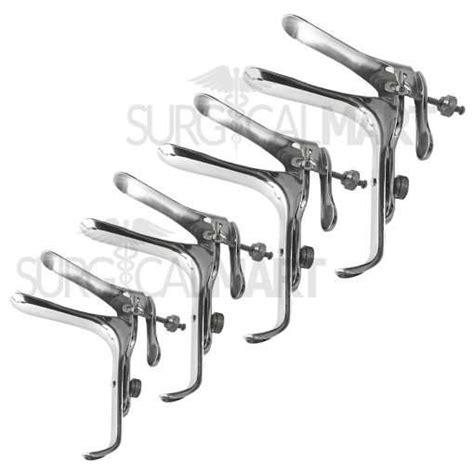 Pederson Vaginal Speculum Set Small Medium Large X Large