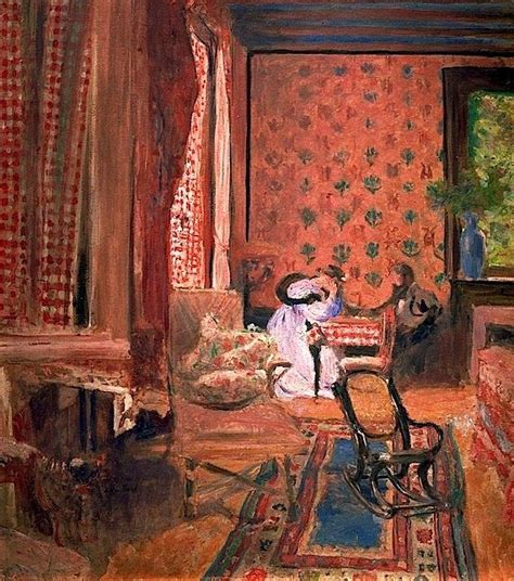 Edouard Vuillard Edouard Vuillard Painting Interior Art