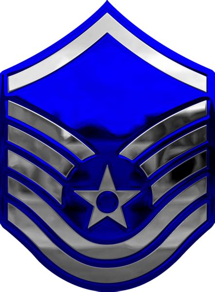 Chrome Usaf Rank E7 Msgt Psd Official Psds