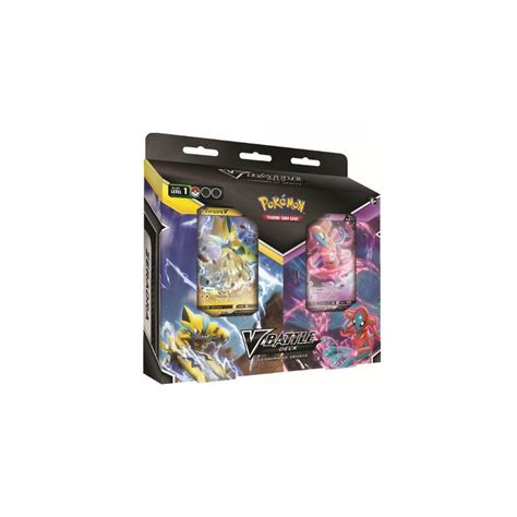 Pokemon Deoxys Vs Zeraora V Battle Deck Bundle Steel City Collectibles