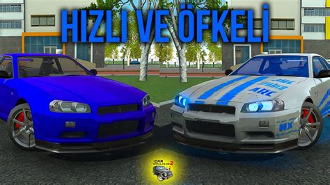 Hızlı ve Öfkeli Brian s Skyline R34 Arabasını Yapıyorum Car