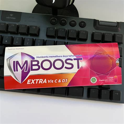 Jual Imboost Extra Vit C D Lembar Isi Shopee Indonesia