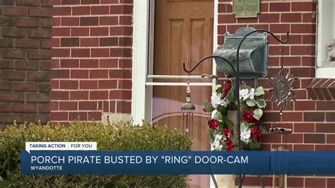 Porch Pirate Busted By Ring Door Cam