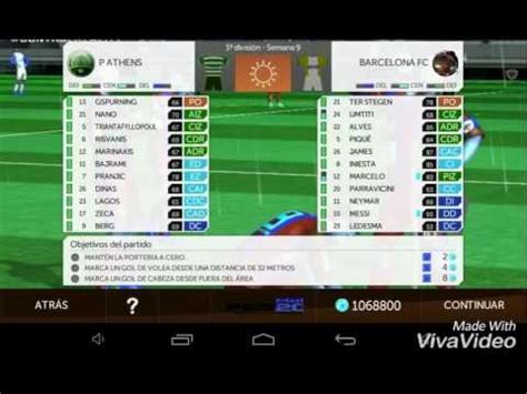 Ganando Con Mi Equipo Dream League Soccer Mod Pes Gameplay