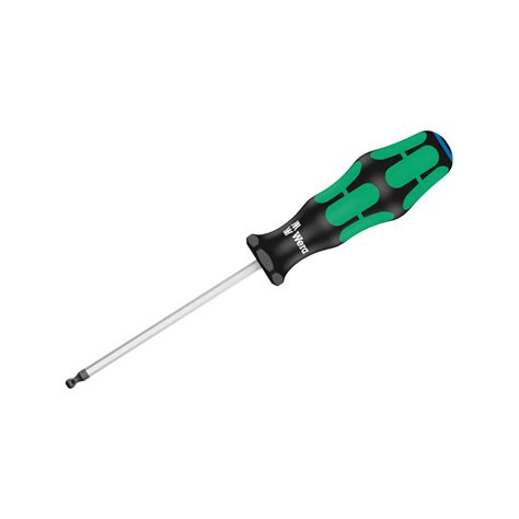 Wera 05022830001 352 Kraftform Plus Ball End Hex Socket Screwdriver